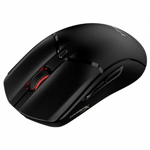 Мышь беспроводная HyperX Haste 2 черный, 26000 dpi, радиоканал, Bluetooth, USB, кнопки - 5