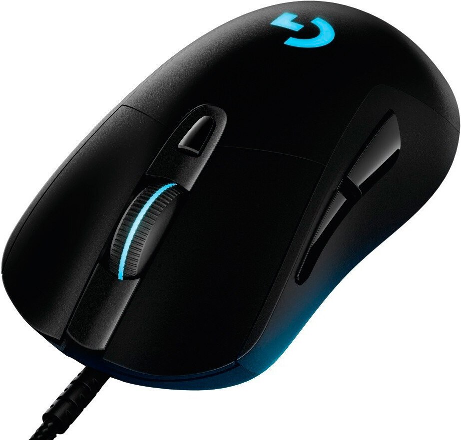 Мышь проводная Logitech G403 HERO черный, 25600 dpi, USB, кнопки - 6
