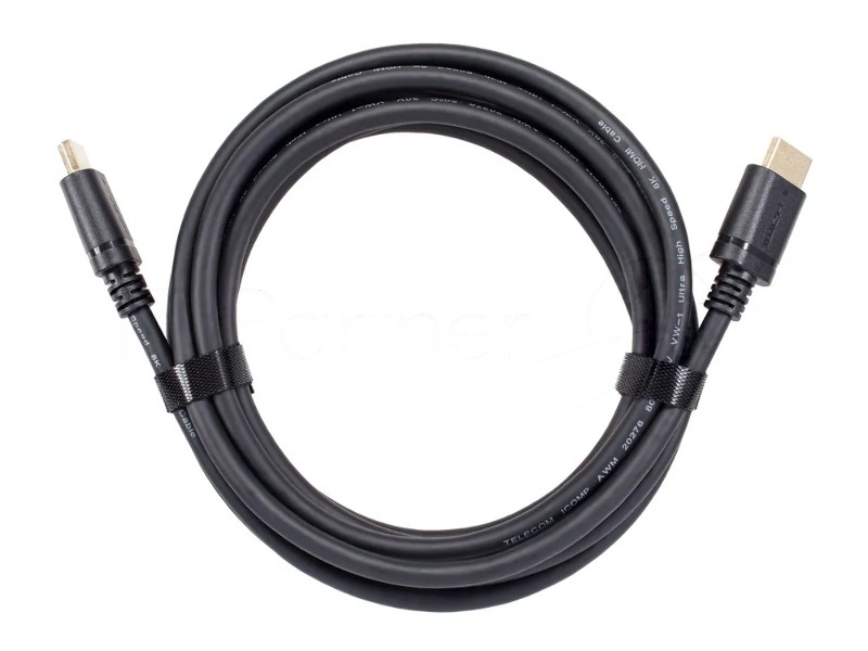 Кабель HDMI 19M/M,ver. 2.1 8KX60Hz (Econom) 1.5m Telecom TCG245C-1.5M