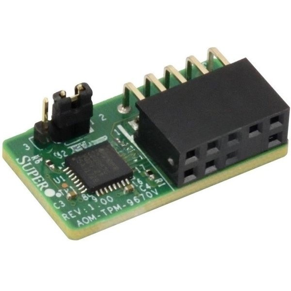 Модуль Supermicro AOM-TPM-9670V, SPI capable TPM 2.0 with Infineon 9670 controller