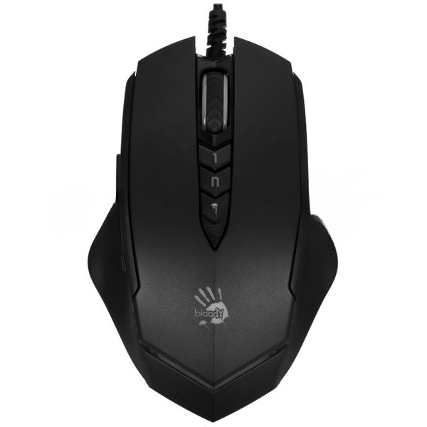 Мышь проводная A4Tech Bloody V8M Max черный, 12000 dpi, USB, кнопки - 10