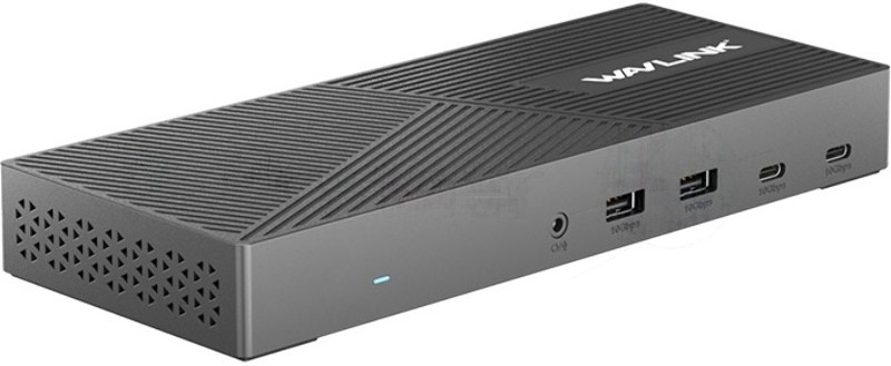 USB-концентратор WAVLINK USB-C Triple Display 4K@60Hz Universal /100W PowerDelivery Include 20V/8A Power Adapter/ 4xUSB3.0/3xUSB C/2xDP 4K 60HZ/3xHDMI 4K 60HZ/1xGigabit LAN/1xAudio In/Out
