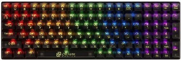 Клавиатура Oklick 915GK проводная, USB Type-A, чёрный