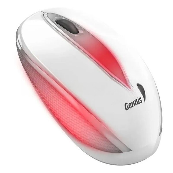 Мышь проводная Genius DX-Mini белый, 1000 dpi, USB, кнопки - 3