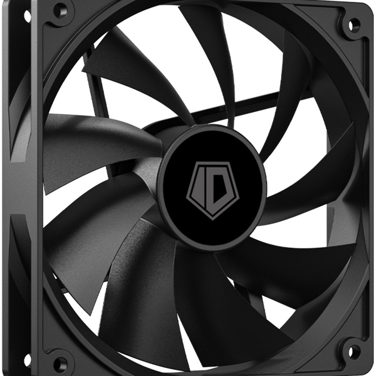 Вентилятор для корпуса ID-Cooling XF-120-K черный, 120 мм, 1800 об/мин, 35.2 дБ, 4 pin