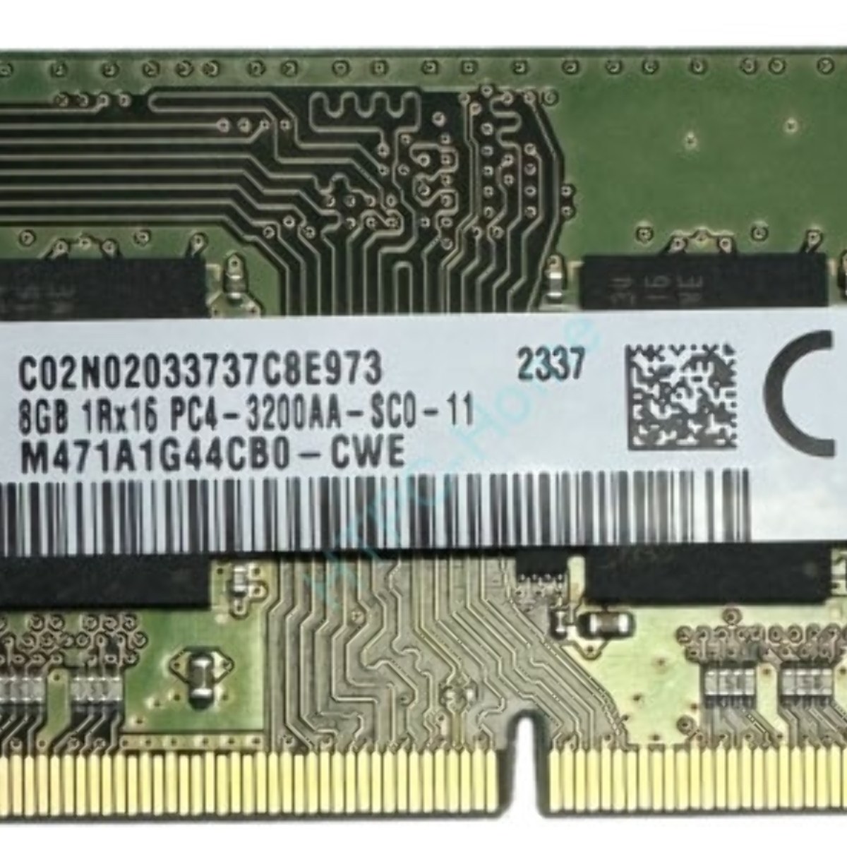 Оперативная память Samsung, DDR4, 8Gb (1x8GB), 3200MHz, CL21, SO-DIMM, OEM
