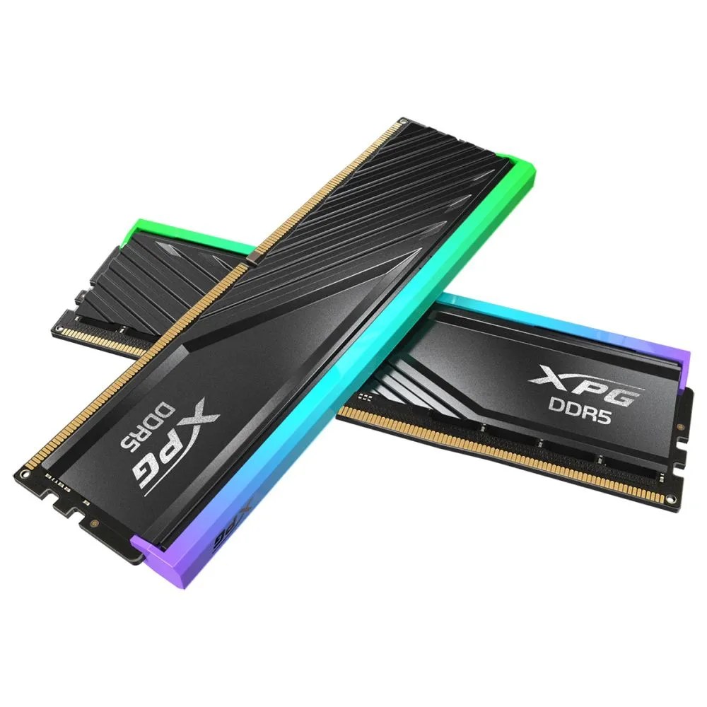 Оперативная память XPG Lancer Blade, DDR5, 32GB (2x16GB), 6000MHz, CL30, DIMM, с радиаторами, RGB, черный