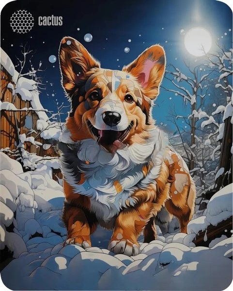 Коврик для мыши Cactus Corgi 300x250x3мм (CS-MP-D13M)