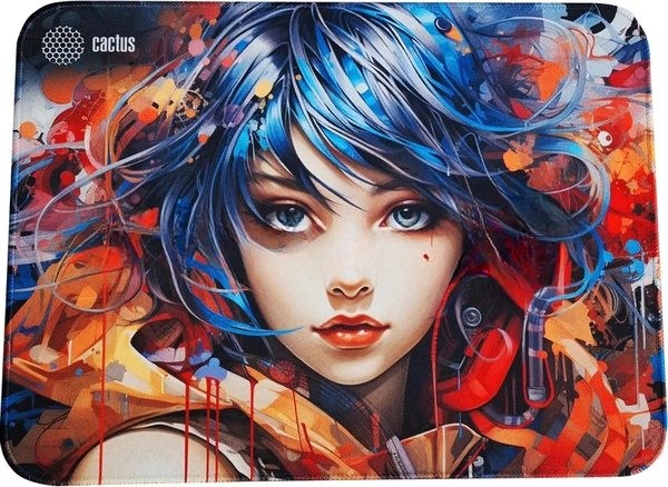 Коврик для мыши Cactus Girl 400x300x3мм (CS-MP-PRO11XL)
