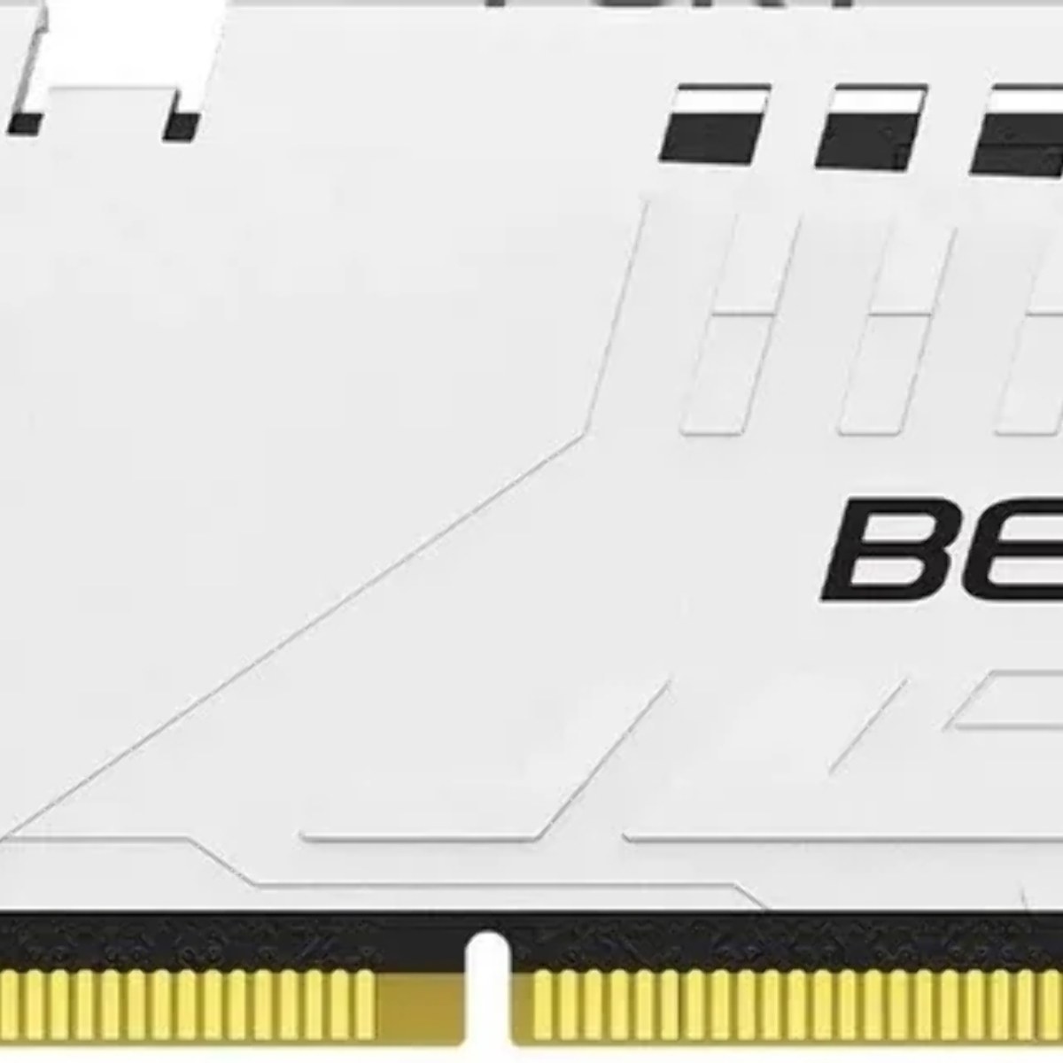 Оперативная память Kingston Fury Beast, DDR5, 32Gb (1x32Gb), 5600MHz, CL36, DIMM, с радиаторами, белый