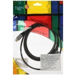 Кабель-адаптер USB3.1 Type-Cm --> HDMI A(m) 4K@60Hz, 1.8m, Telecom TCC008T-1.8M