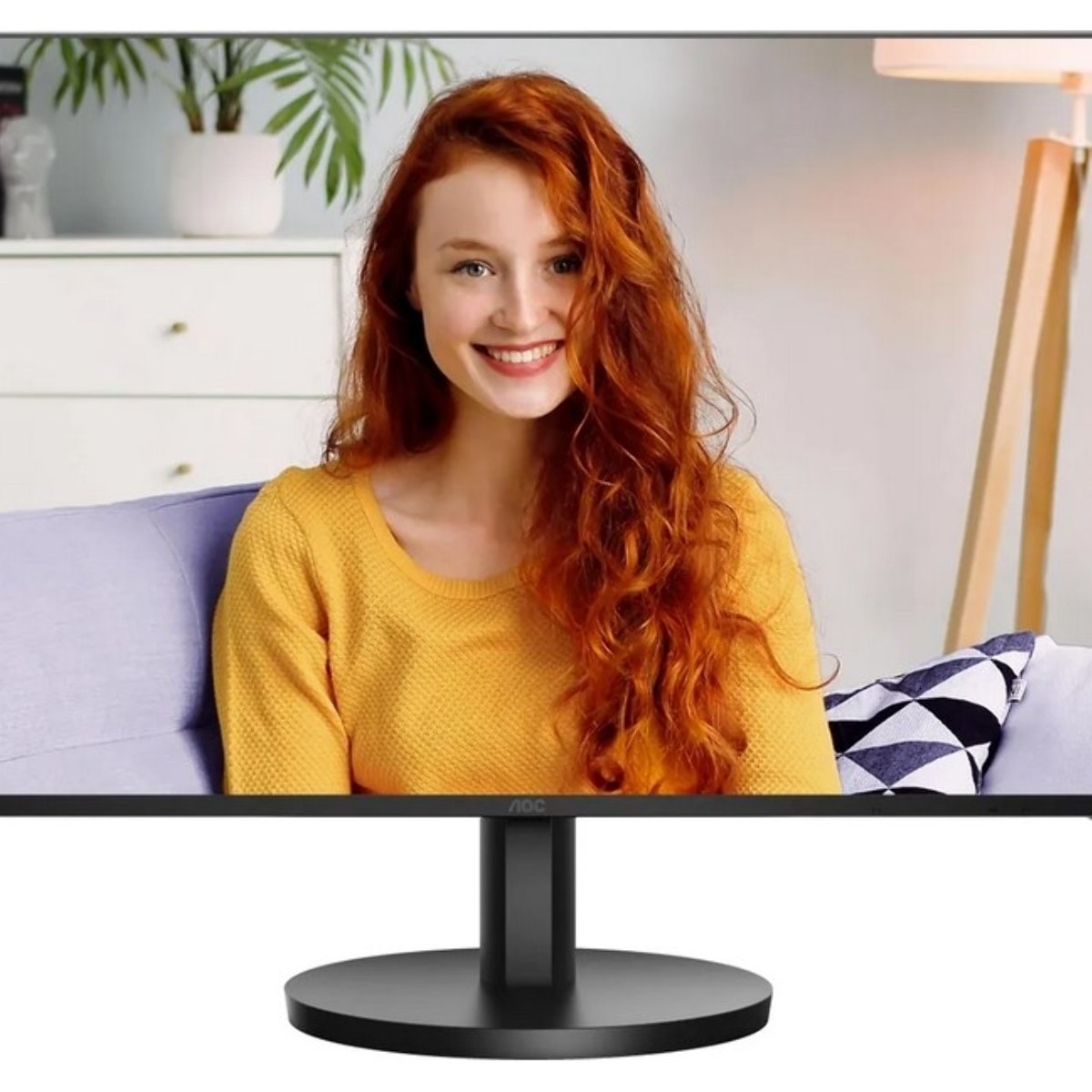 Монитор 23.8" AOC 24B3HA2 IPS 1920x1080, 100 Гц, 4 мс, 16:9, 250 кд/м2, 1xHDMI, 1xVGA, черный