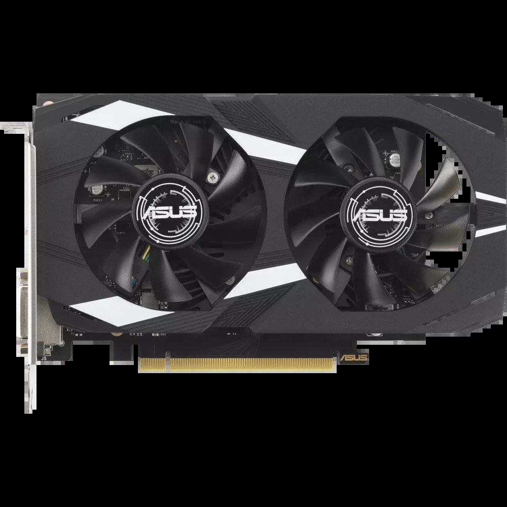 Видеокарта Asus DUAL-RTX 3050-O6G NVIDIA GeForce RTX 3050 6Gb 96bit GDDR6 PCI-E 4.0 1507/14000 DVIx1 HDMIx1 DPx1 HDCP Ret