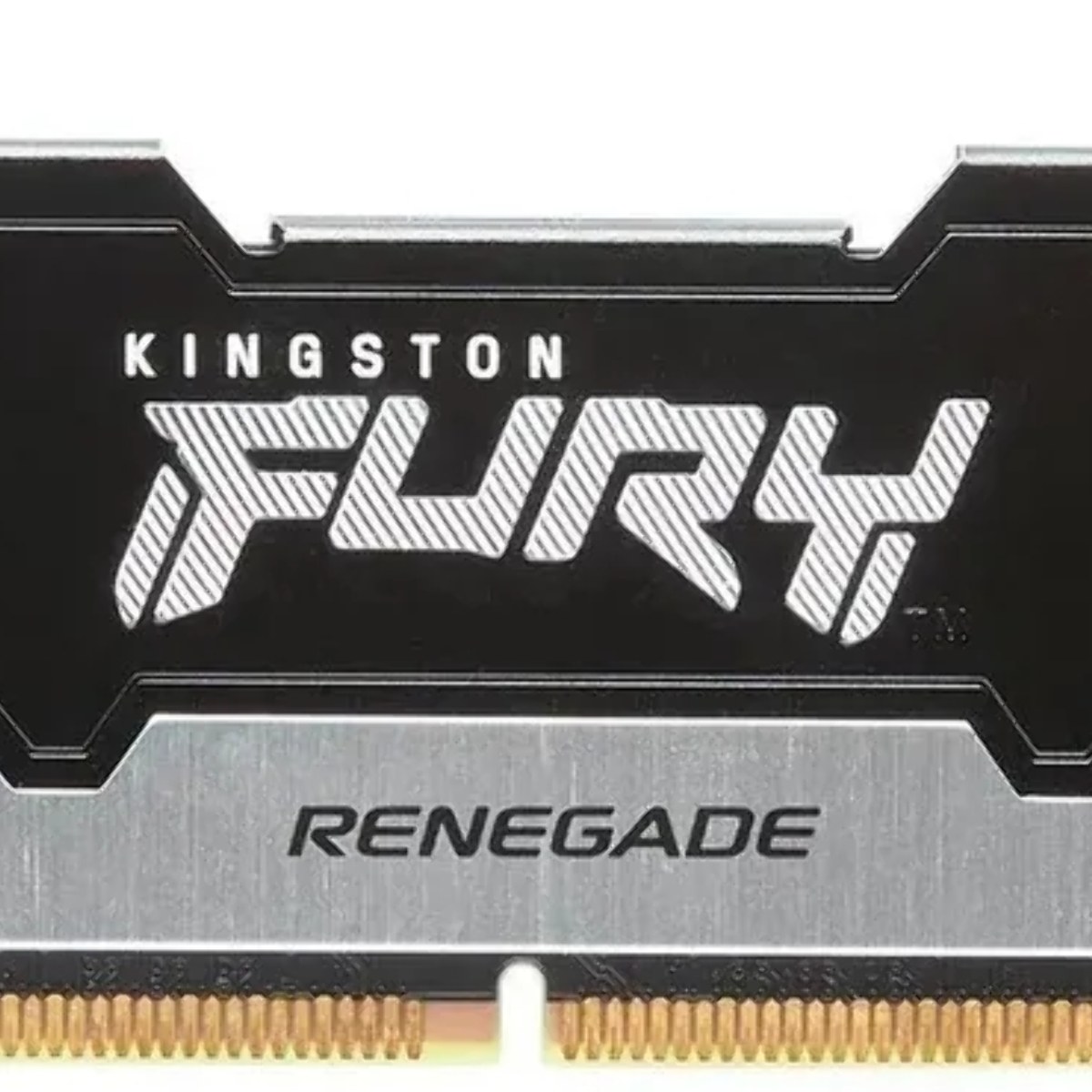 Оперативная память Kingston Fury Renegade, DDR5, 48Gb (1x48GB), 6000MHz, CL32, DIMM, с радиатором, серебристый