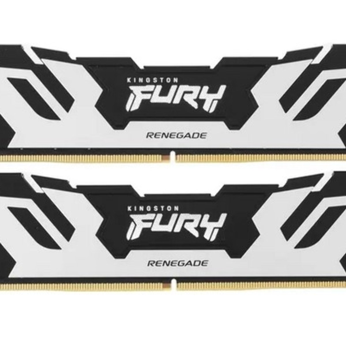 Оперативная память Kingston Fury Renegade, DDR5, 96Gb (2x48GB), 6000MHz, CL32, DIMM, с радиаторами, серебристый/черный