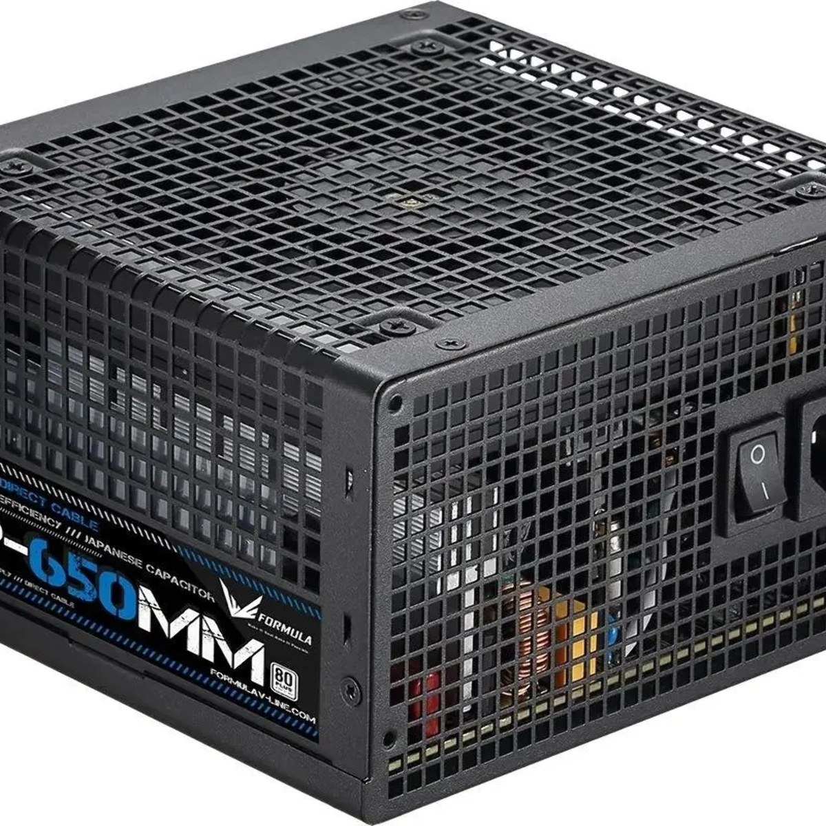 Блок питания Aerocool/Formula ATX 650W AP-650ММ 80 PLUS WHITE (20+4pin) APFC 120мм fan 6xSATA RTL