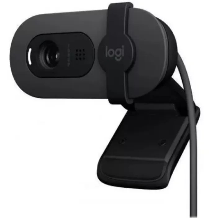 Камера Web Logitech Brio 95 графитовый 2Mpix (1920x1080) USB2.0 с микрофоном для ноутбука (960-001583)