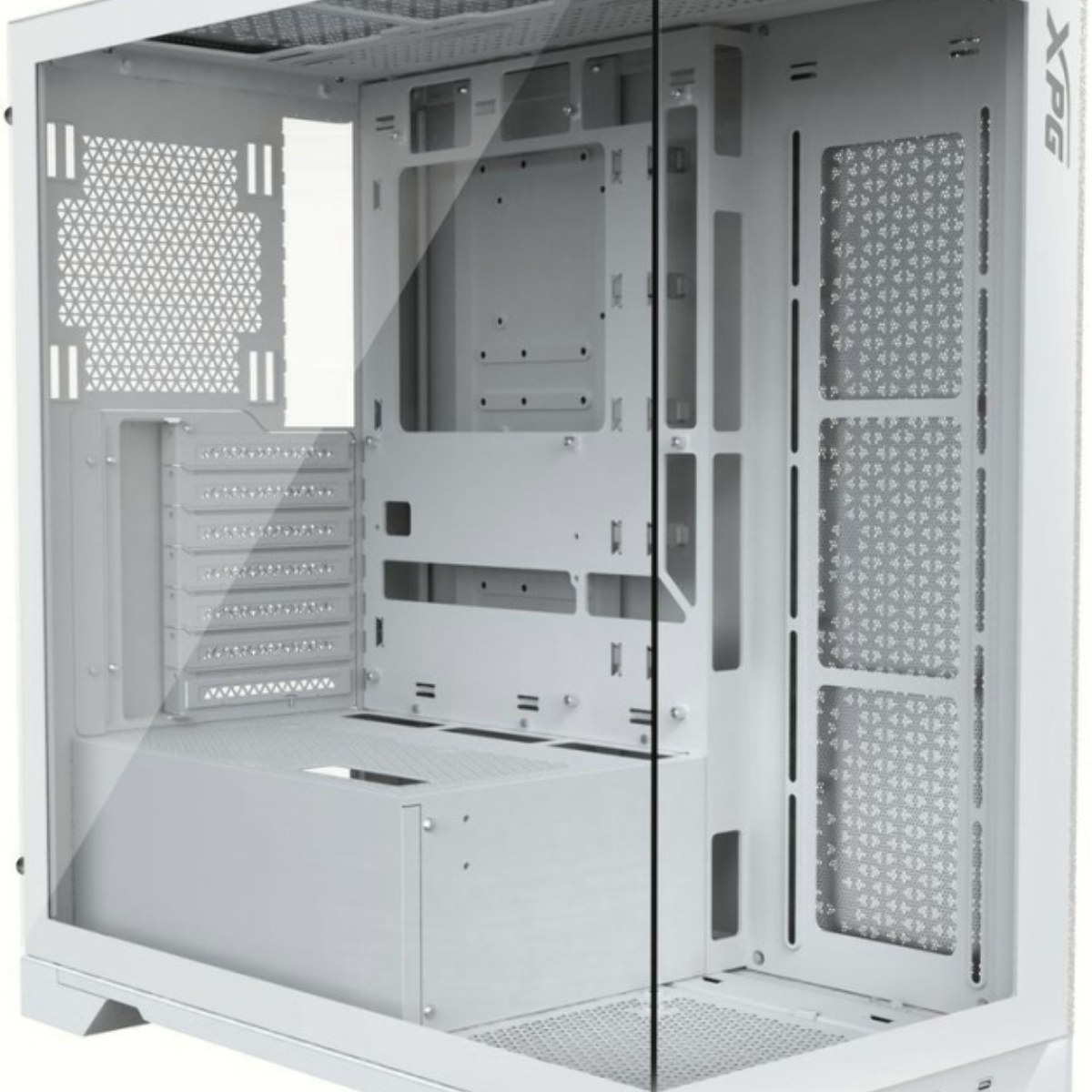 Компьютерный корпус XPG INVADER X белый (INVADERXMTWOF-WHCWW) Mid-Tower, Micro-ATX, Mini-ITX, Standard-ATX, USB 3.2 Gen2 Type-A, USB 3.2 Gen2 Type-C