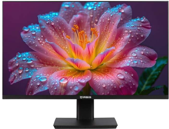 Монитор 23.8" Irbis SMARTVIEW 24 IPS 1920x1080, 75 Гц, 3 мс, 16:9, 250 кд/м², 1xHDMI, 1xDP, 1xVGA, 1x3.5 мм, черный