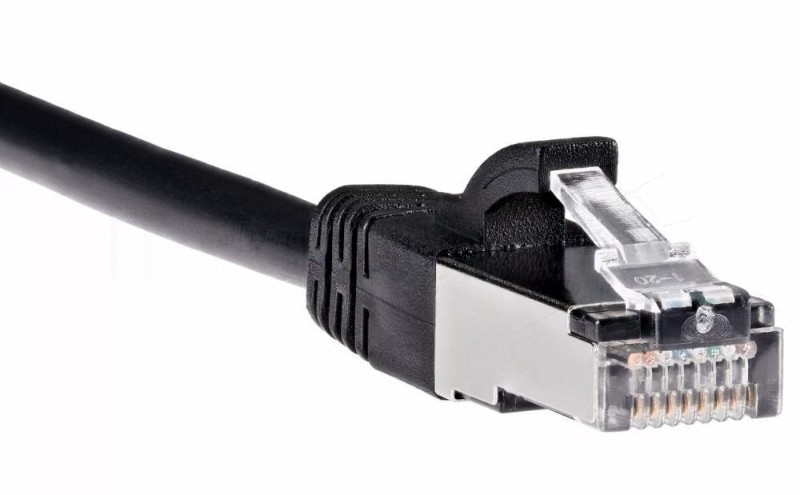 Кабель AOpen PATCH CAT5E FTP 5M ANP522B-BK-5M черный