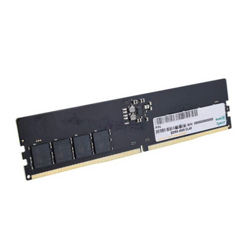 Оперативная память Apacer, DDR5, 32Gb (1x32Gb), 4800MHz, CL40, DIMM
