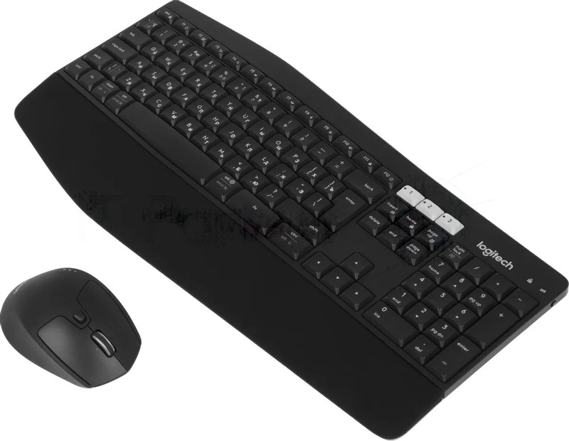 Комплект клавиатура+мышь Logitech MK850 беспроводной, USB, 1000 DPI, чёрный