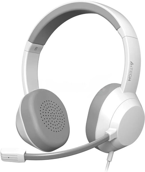 Гарнитура A4Tech Fstyler FH150U белый/серый, проводная