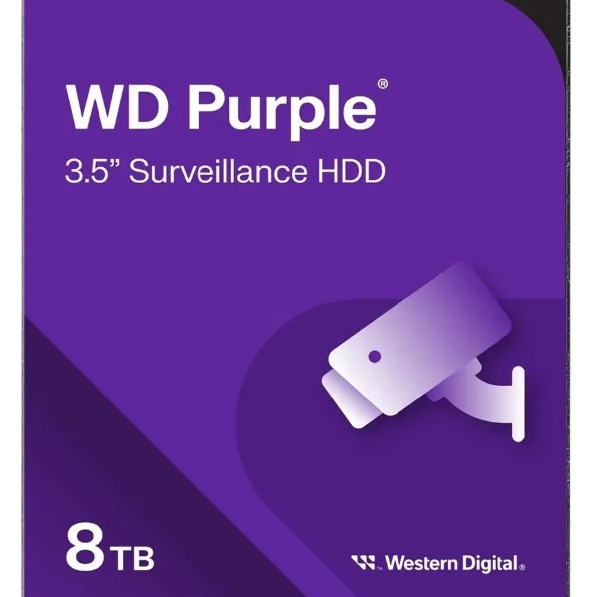 Жесткий диск Western Digital 8Tb Purple SATA III, 5640- rpm, 256Mb, 3.5"