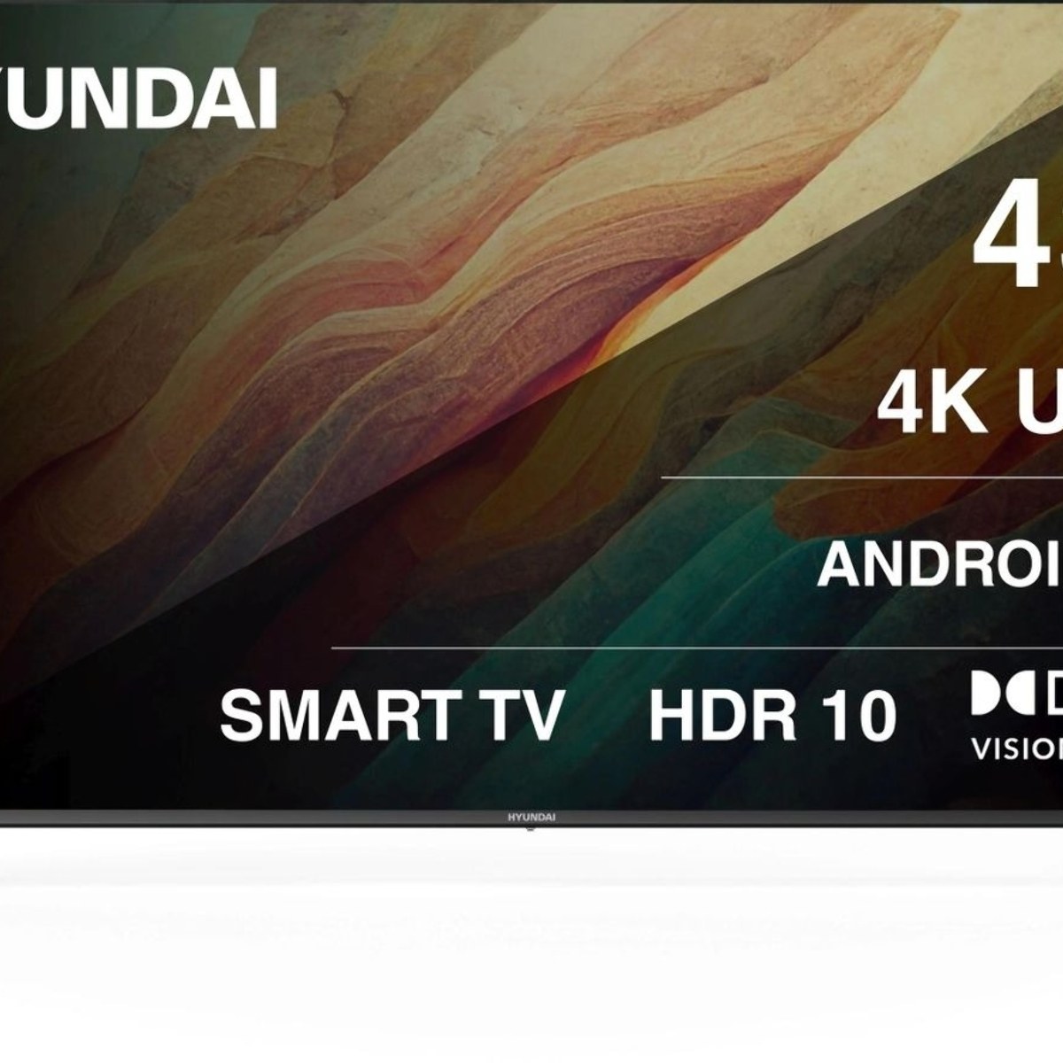 Телевизор Hyundai 43" H-LED43BU7009 черный LED UHD 60Hz Smart TV