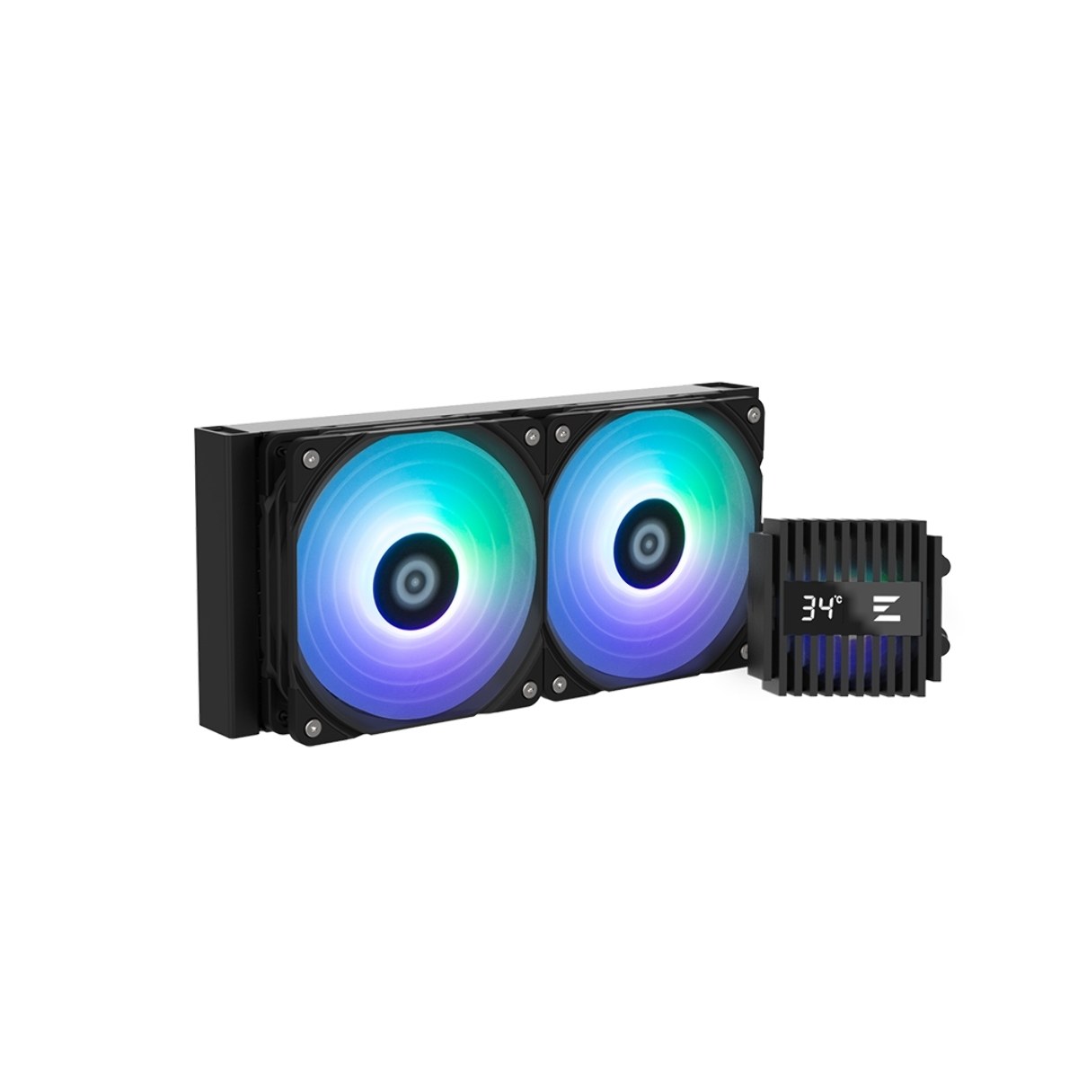Система жидкостного охлаждения для процессора Zalman ALPHA2 A24 черная 120мм алюминий+медь 2000rpm 29.7db 4-pin 320W