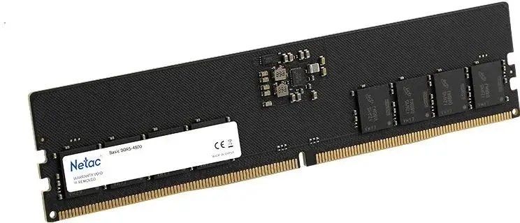 Оперативная память NETAC Basic, DDR5, 16Gb (1x16Gb), 5600MHz, CL46, DIMM