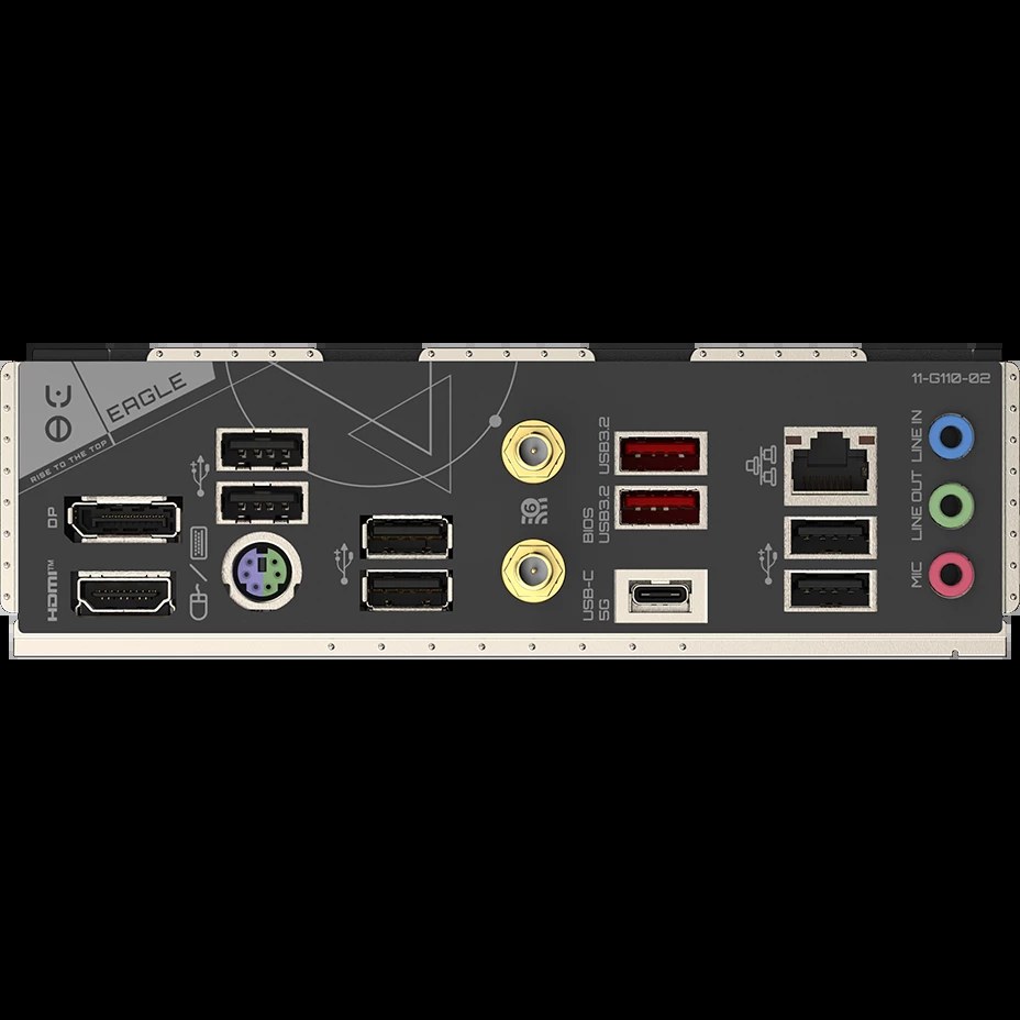 Материнская плата GIGABYTE B650 EAGLE, AM5, AMD B650, 4xDDR5, 4xSATA, 3xM.2, 1xPCIe 4.0 x16, DisplayPort, HDMI, 1xGb LAN, USB Type-C, 3x3.5 мм, 7.1, ATX