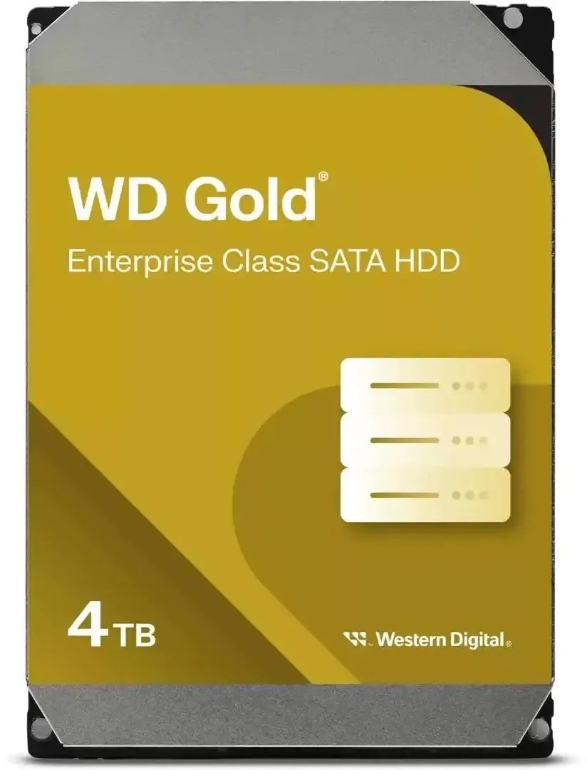 Жесткий диск WD SATA-III 4Tb WD4004FRYZ Desktop Gold 512E (7200rpm) 256Mb 3.5"