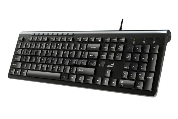 Клавиатура проводная Genius SlimStar 230II 31310048402, USB, черный