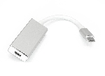 Адаптер Type-C на mini DisplayPort, серебро