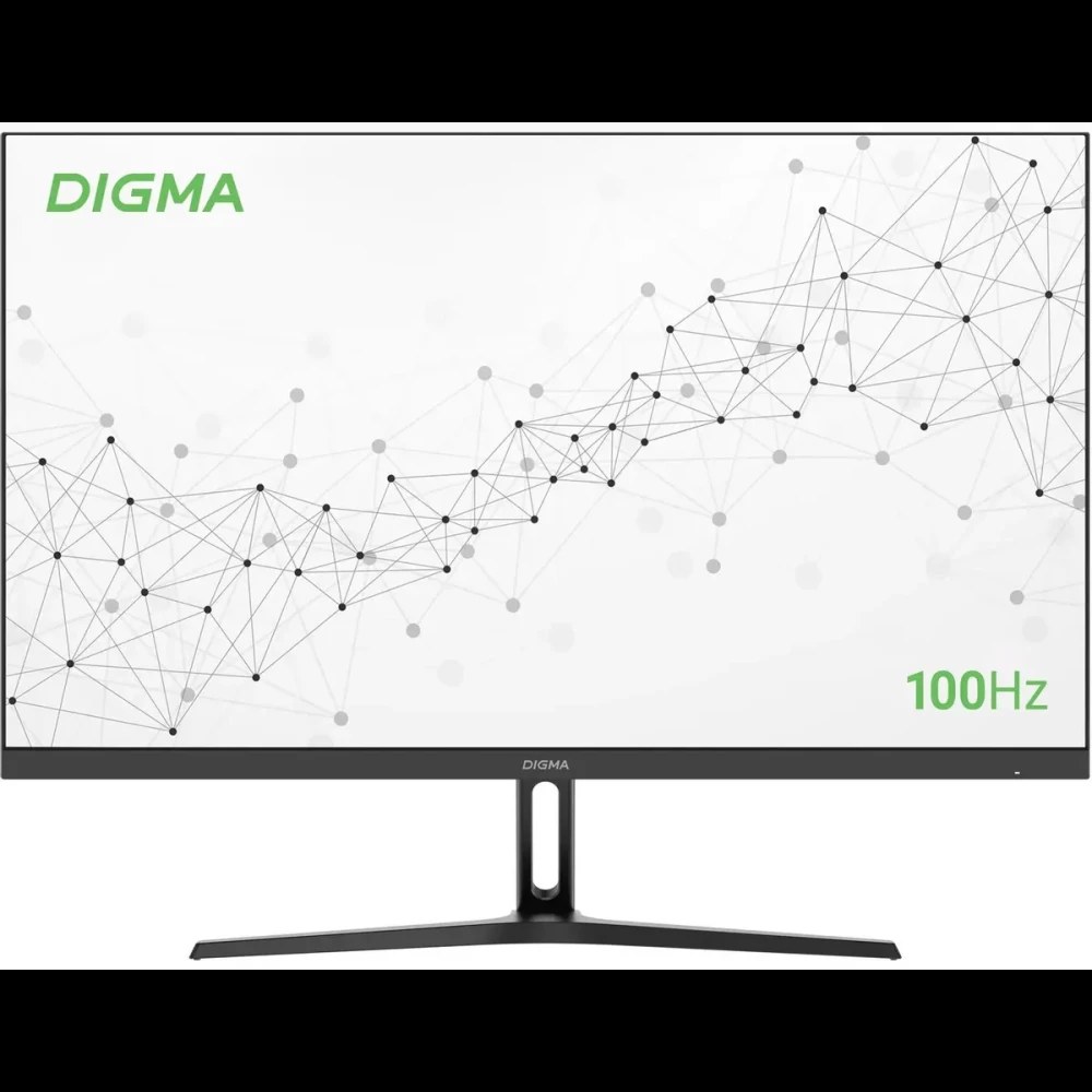 Монитор 23.8" Digma Progress 24P305F IPS 1920x1080, 100 Гц, 5 мс, 16:9, 250 кд/м², 1xHDMI, 1xVGA, 2x2 Вт, черный