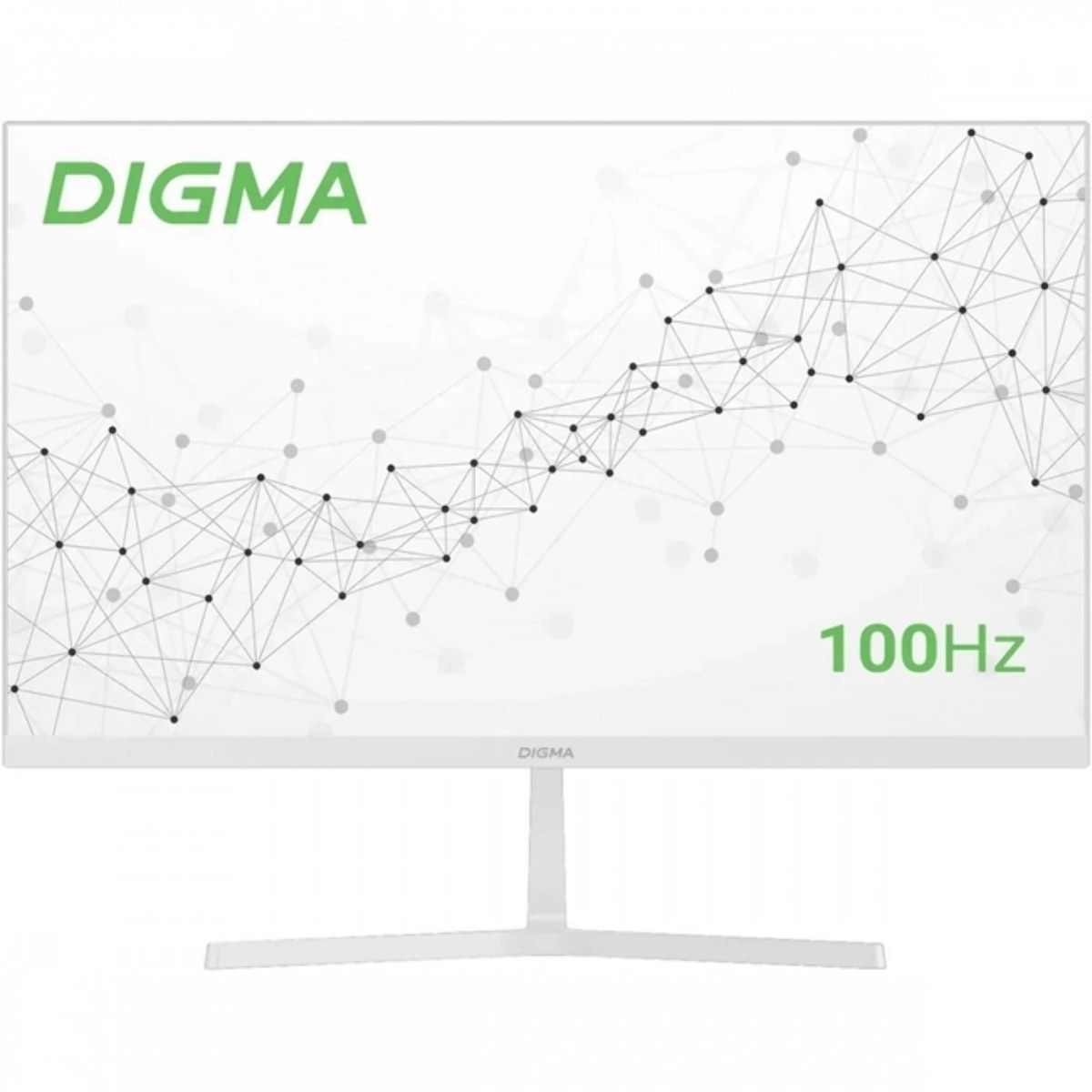 Монитор 23.8" Digma Progress 24P502F IPS 1920x1080, 100 Гц, 7 мс, 16:9, 250 кд/м2, 1xHDMI, 1хDP, 1x3.5 мм, белый