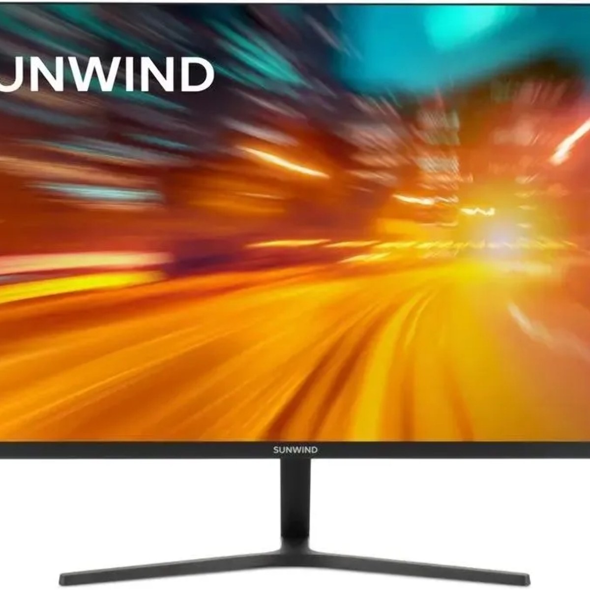 Монитор 23.8" SunWind SM-24FI401 IPS 1920x1080, 180 Гц, 1 мс, 16:9, 250 кд/м², 1xVGA, 1xHDMI, 1xDP, 1x3.5 мм, черный
