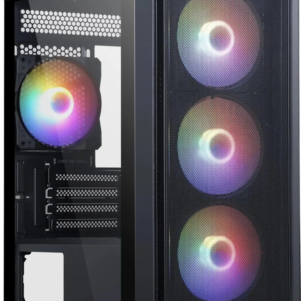 Компьютерный корпус Accord M203 черный без БП mATX 2xUSB 2.0 1xUSB 3.0 1xUSB3.1 audio bott PSU