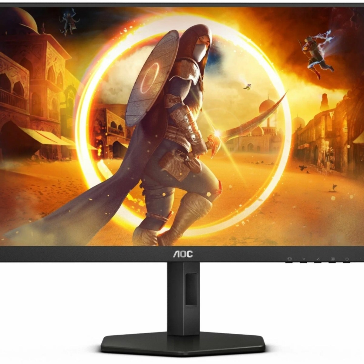 Монитор 27" AOC Q27G4X IPS 2560x1440, 180 Гц, 1 мс, 16:9, 450 кд/м², 2xHDMI, 1xDP, черный
