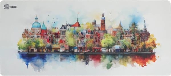 Коврик для мыши Cactus Amsterdam 900x400x3мм (CS-MP-PRO12XXL)