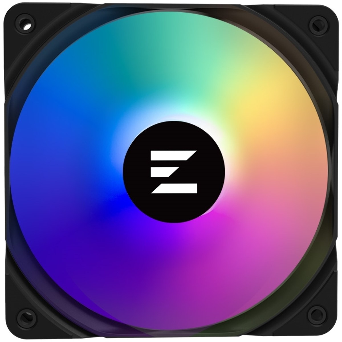 Вентилятор для корпуса Zalman ZM-AF120 ARGb черный, 120 мм, 2000 об/мин, 29.7 дБ, 4 pin