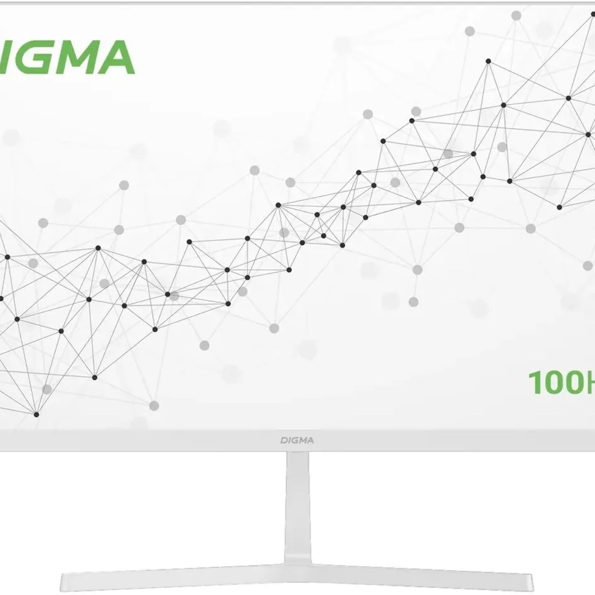 Монитор 27" Digma Progress 27P502F IPS 1920x1080, 100 Гц, 7 мс, 16:9, 300 кд/м², 1xHDMI, 1xDP, белый