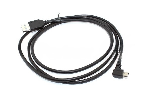 Кабель USB Type A на Mini USB угол вправо 1,5 м