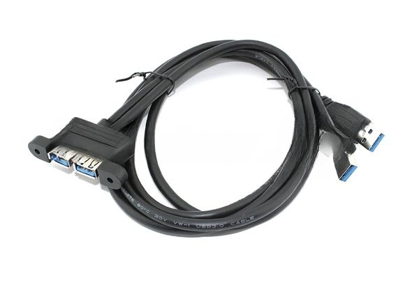 Кабель USB 2.0 для монтажа на корпус 1 м