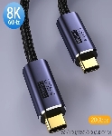 Кабель USB4 Type-C на Type-C Thunderbolt 3, PD 100W 3м