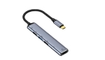 Кабель Type-C на HDMI + USB 3.1 + Type-C + USB 2.0 x2 + PD