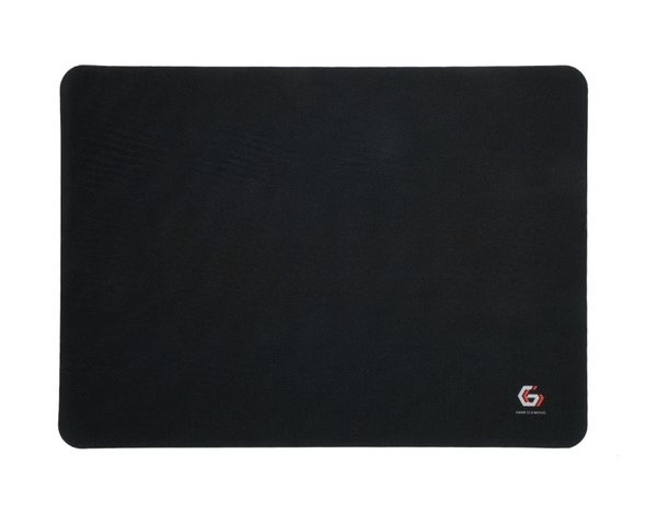 Коврик для мыши Gembird MP-35-25-BLACK, черный, 350х250х3мм, ткань/резина, пакет