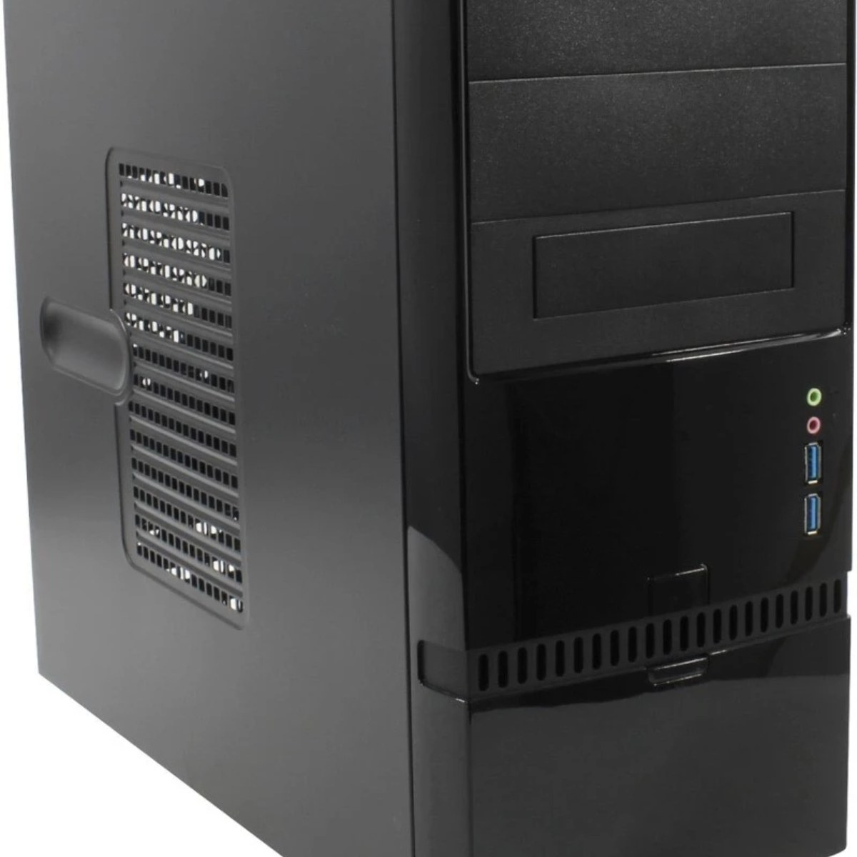 Компьютерный корпус Mini Tower InWin ENR022 черный 450W PM-450ATX U3.0*2+A(HD) mATX