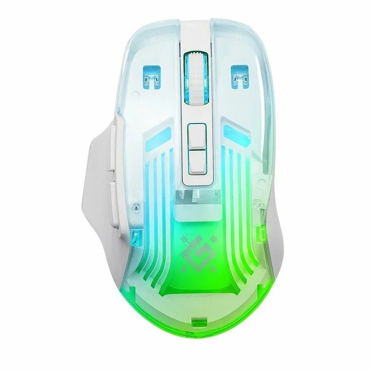 Мышь беспроводная Defender Astro Elite GM-056 белый, 3200 dpi, радиоканал, USB, кнопки - 7